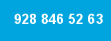 928 846 52 63 928 846 52 63